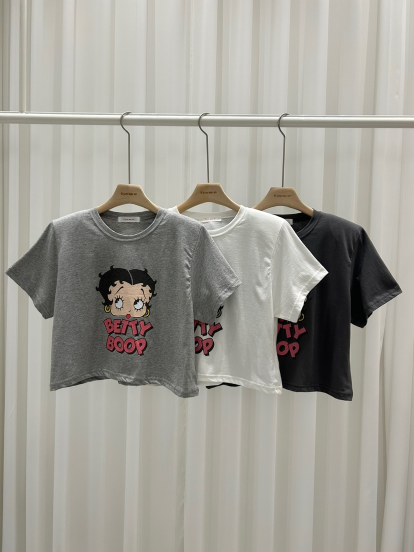IF YOU SAY SO東大門㊣直郵女裝新品推薦人氣25秋冬休閑T恤IF YOU SAY SOT恤