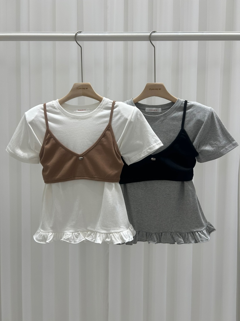 IF YOU SAY SO東大門㊣實拍女士新品25秋冬真品套裝兩件套IF YOU SAY SO套裝