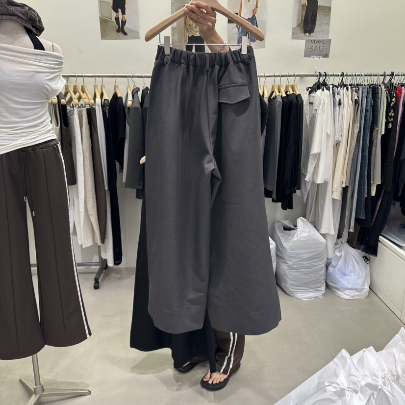 VIVEL韓國直郵㊣女士新品人氣熱賣時尚25秋冬休閑真品休閑褲VIVEL休閑褲