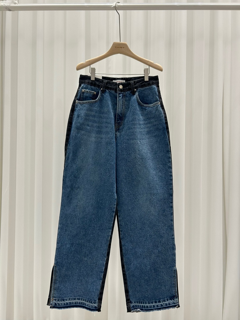 IF YOU SAY SO東大門㊣直郵女士新品推薦真品職業牛仔褲IF YOU SAY SO牛仔褲圖色1