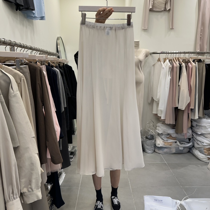 THE LOW東大門㊣代購女裝新品熱賣時尚25秋冬真品人氣長裙THE LOW長裙
