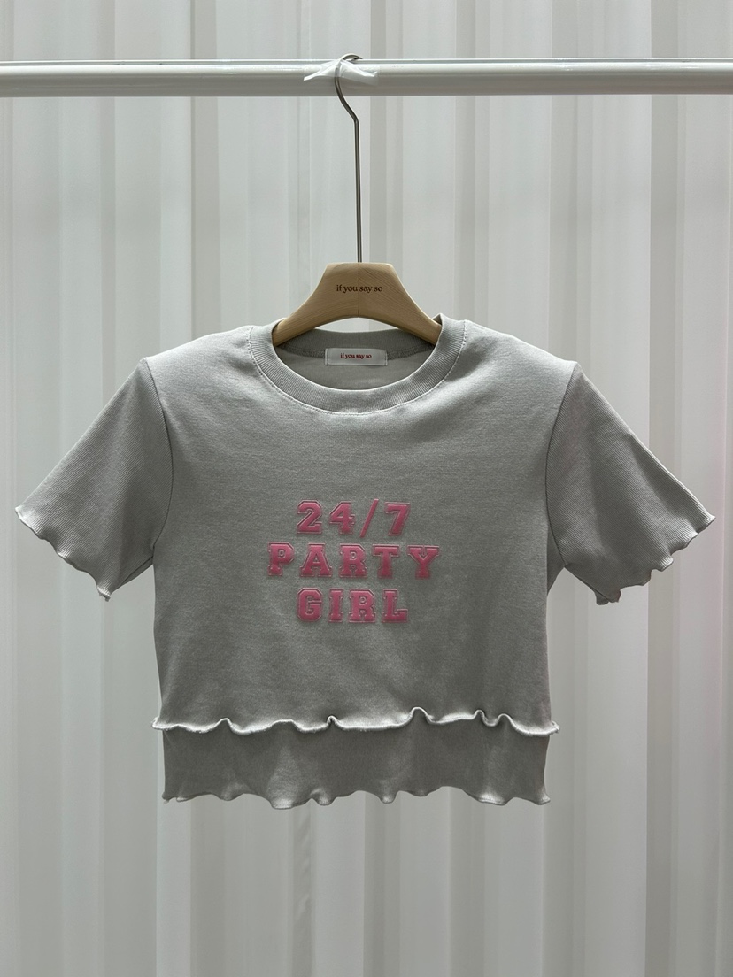 IF YOU SAY SO韓國代購㊣女裝新款熱賣休閑職業25秋冬T恤IF YOU SAY SOT恤圖色2