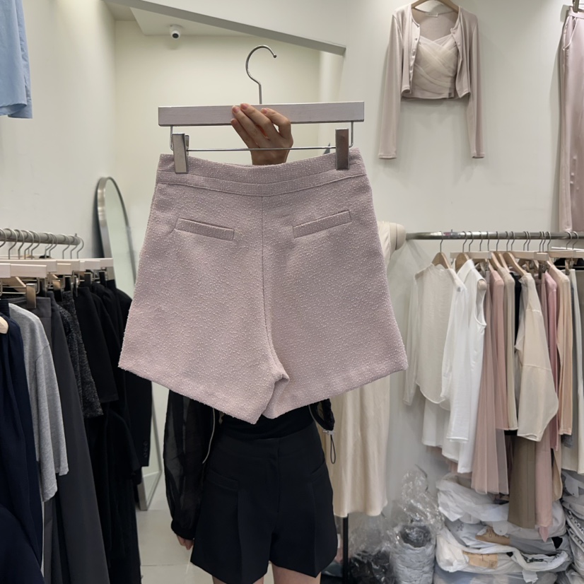 THE LOW韓國代購㊣女裝新品職業25秋冬推薦人氣真品熱賣短褲THE LOW短褲