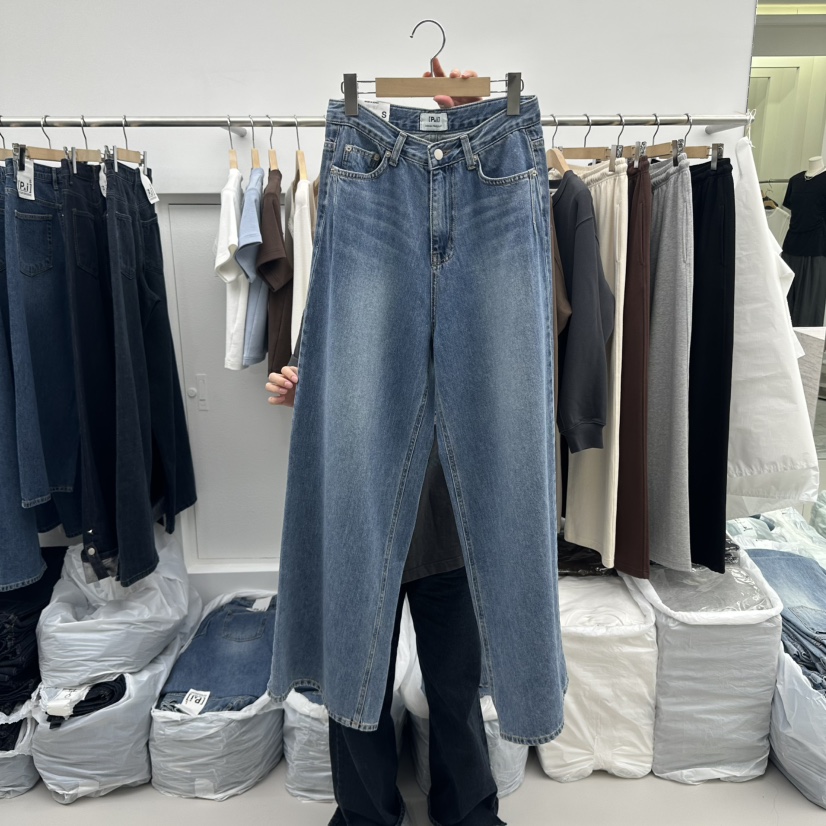 VERVE東大門㊣直郵女士新品真品推薦時尚25秋冬職業人氣牛仔褲VERVE牛仔褲圖色1