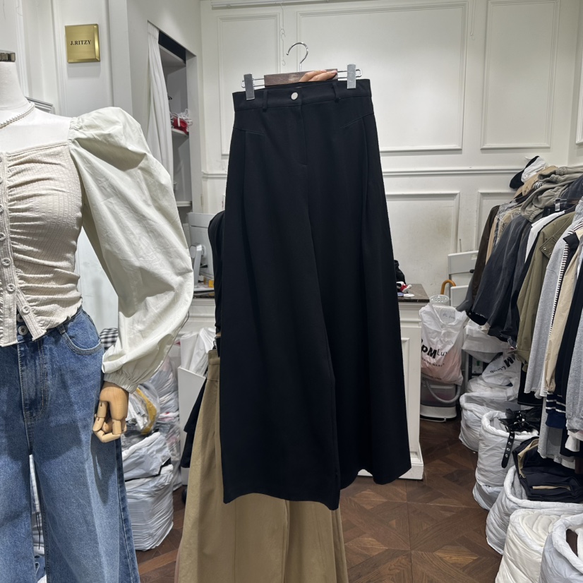 J.RITZY韓國代購㊣女士新品時尚熱賣25秋冬職業休閑休閑褲J.RITZY休閑褲圖色2