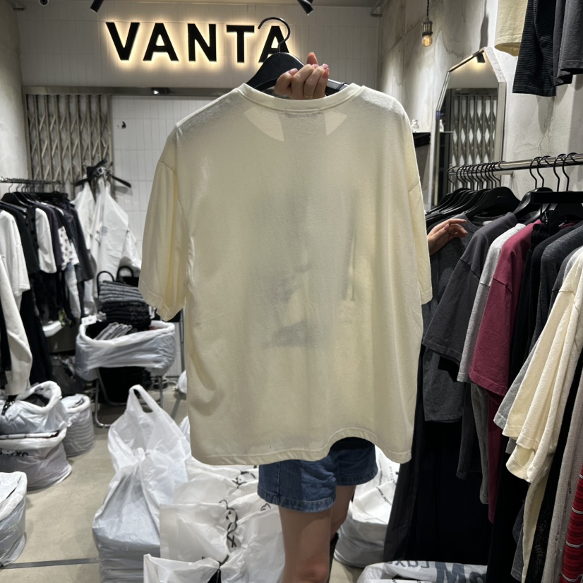VANTA韓國直郵㊣女裝新款時尚職業熱賣推薦休閑人氣T恤復古VANTAT恤