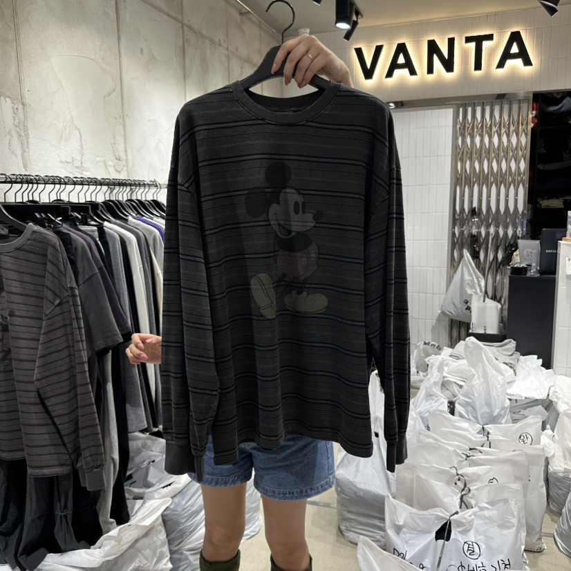 VANTA韓國直郵㊣女士新品休閑推薦職業真品25秋冬時尚熱賣衛衣VANTA衛衣圖色2