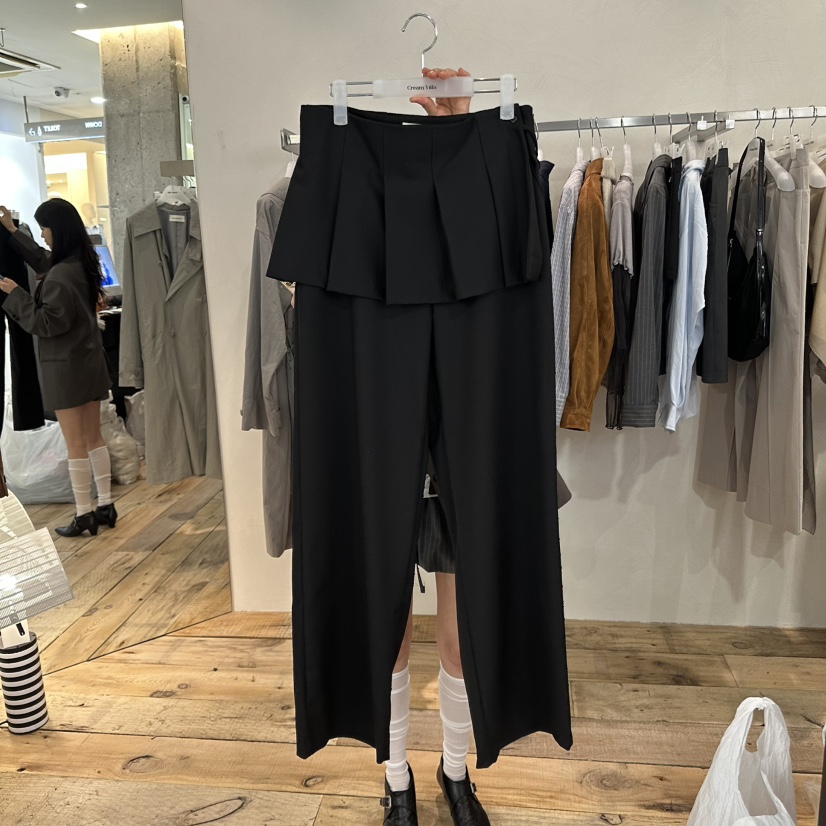 CREAM VILLA韓國直郵㊣女士新品推薦裙褲CREAMVILLA裙褲圖色2