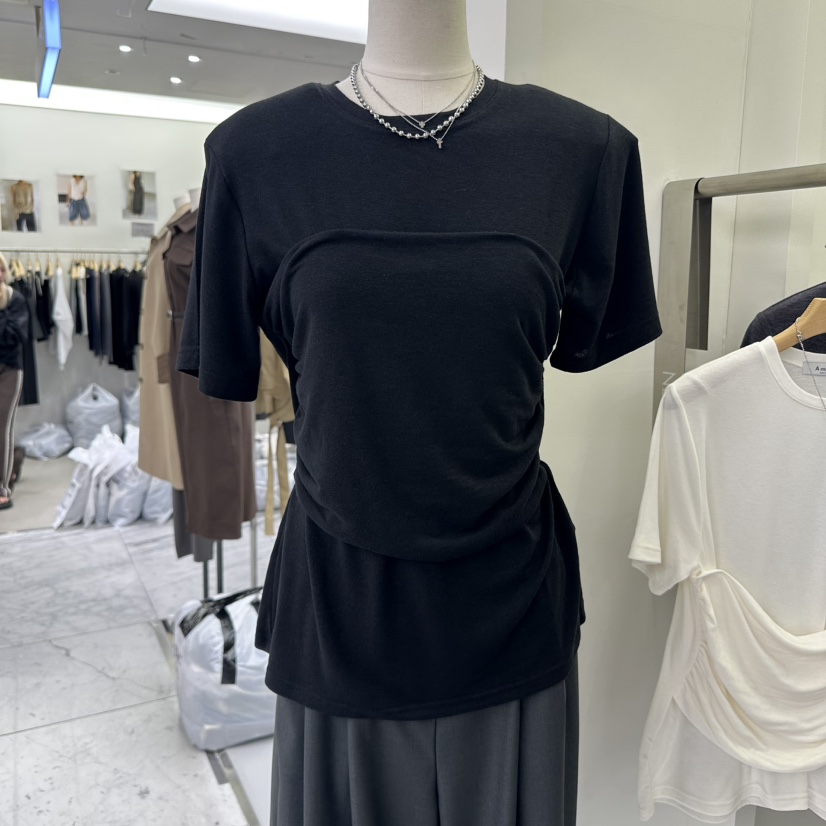 AMON韓國直郵㊣女士新品真品時尚休閑推薦熱賣人氣25秋冬T恤AMONT恤圖色3