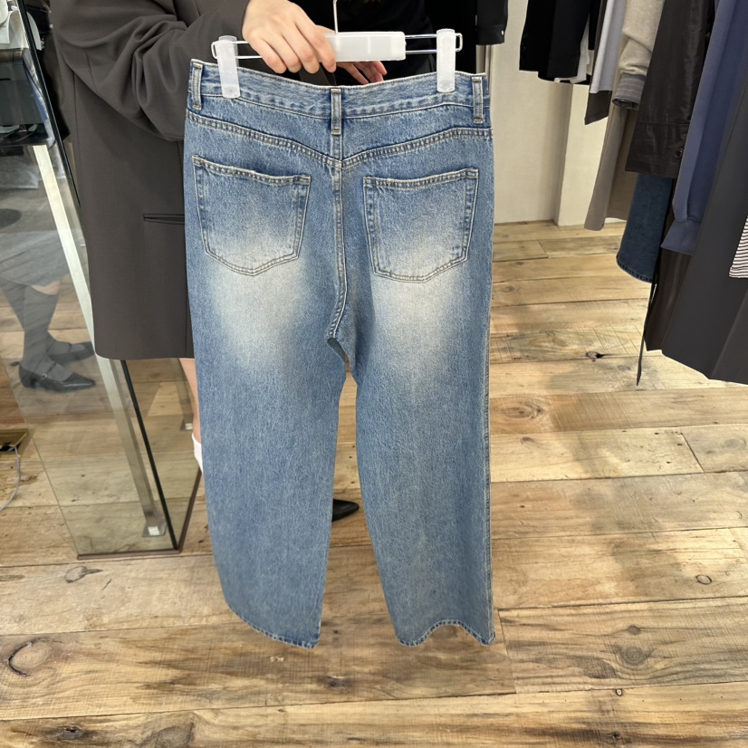 CREAM VILLA韓國代購㊣女士新品真品牛仔褲CREAMVILLA牛仔褲