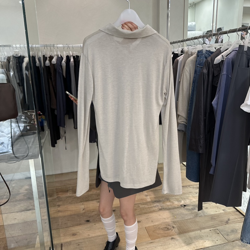 CREAM VILLA東大門㊣代購女裝新品人氣長袖T恤CREAMVILLA長袖T恤