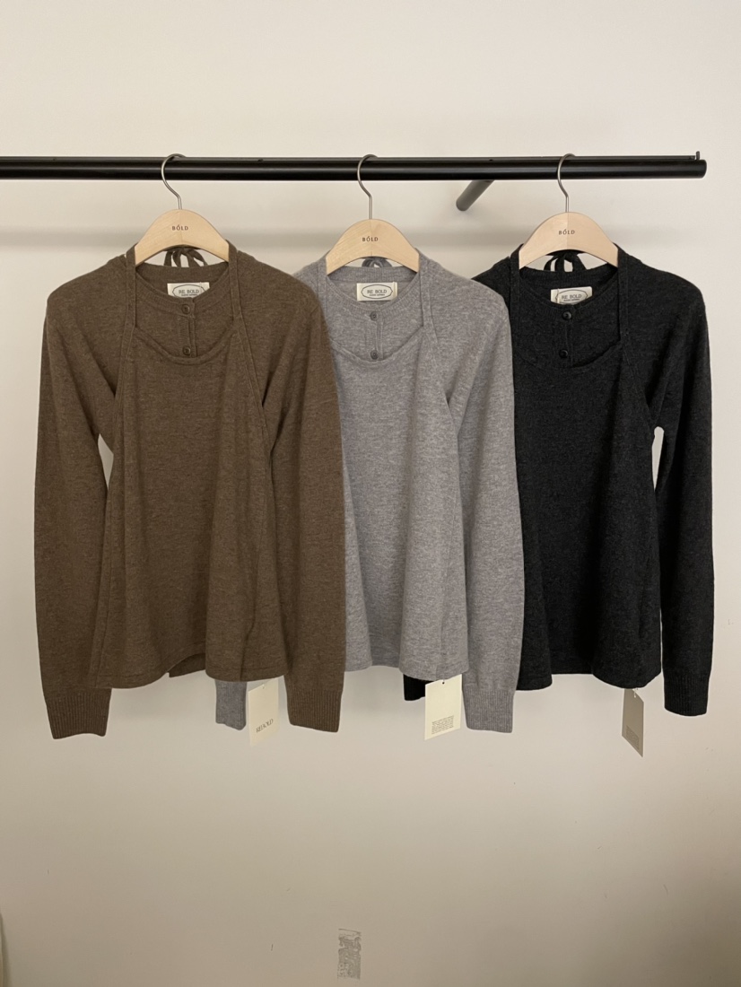 BOLD-A韓國直郵㊣女裝新品人氣推薦職業熱賣25秋冬吊帶背心RE BOLD吊帶/背心