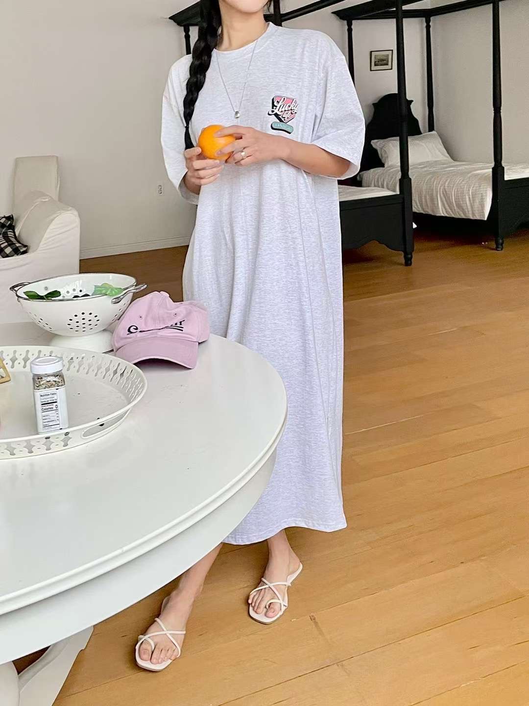 DALBAM韓國直郵㊣女士新品時尚休閑推薦人氣真品職業連衣裙DALBAM連衣裙