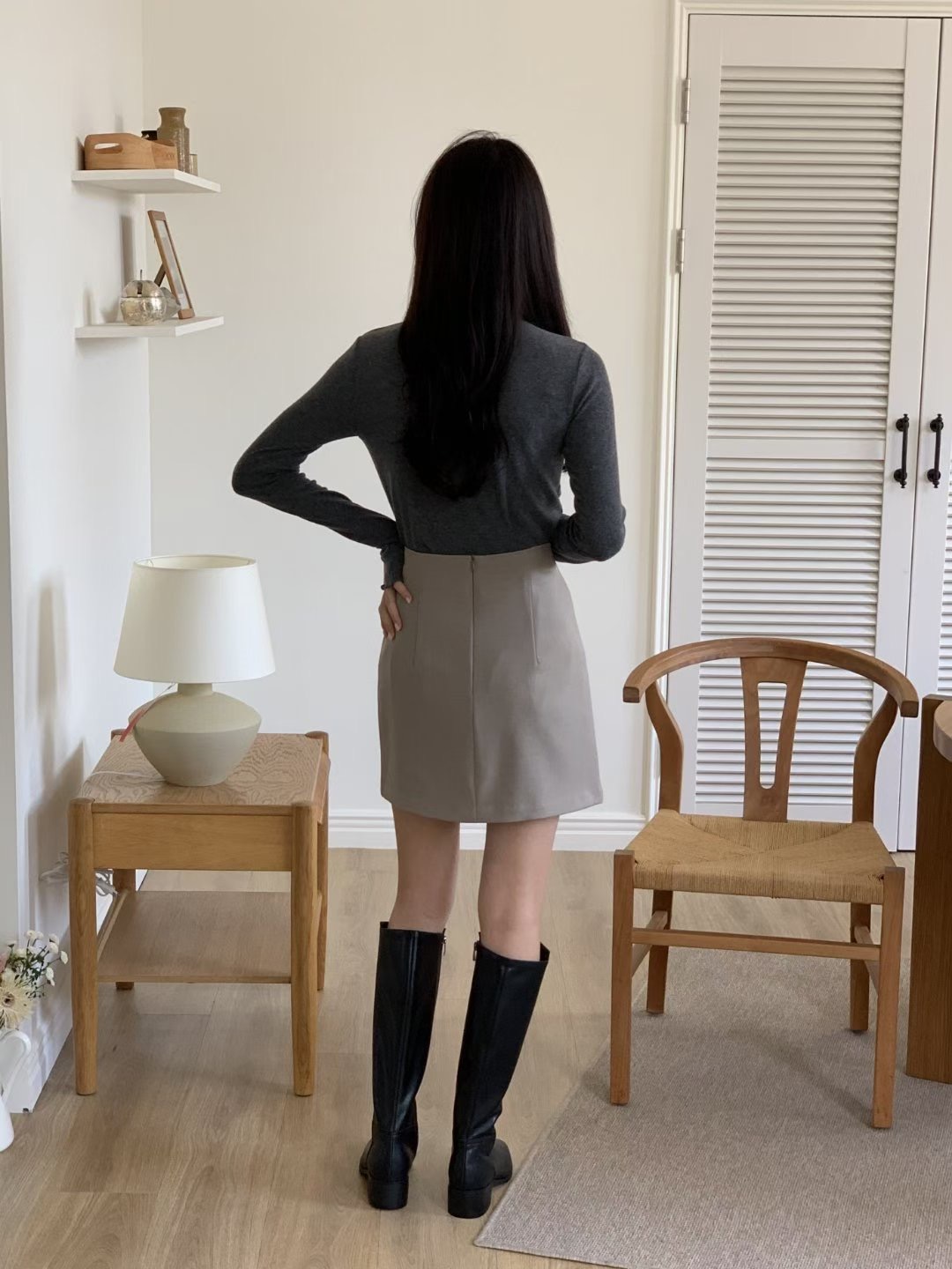 SRAP東大門㊣代購女裝新品人氣熱賣推薦休閑真品職業時尚短裙SRAP短裙