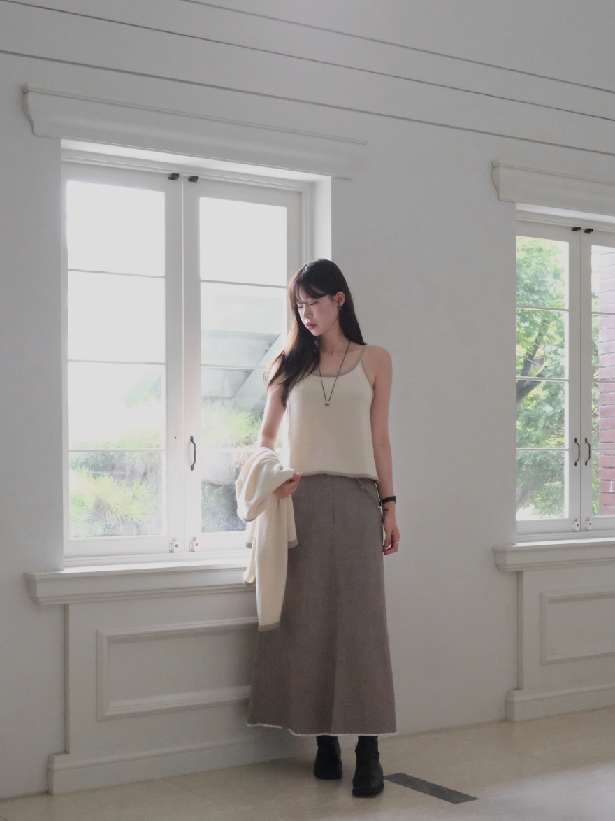 ALATE韓國代購㊣女士新款休閑職業時尚真品25秋冬熱賣吊帶背心LEGACY吊帶/背心