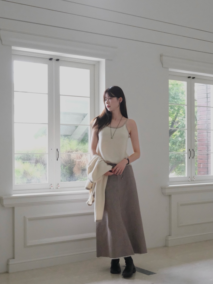 ALATE韓國代購㊣女士新款休閑職業時尚真品25秋冬熱賣吊帶背心LEGACY吊帶/背心