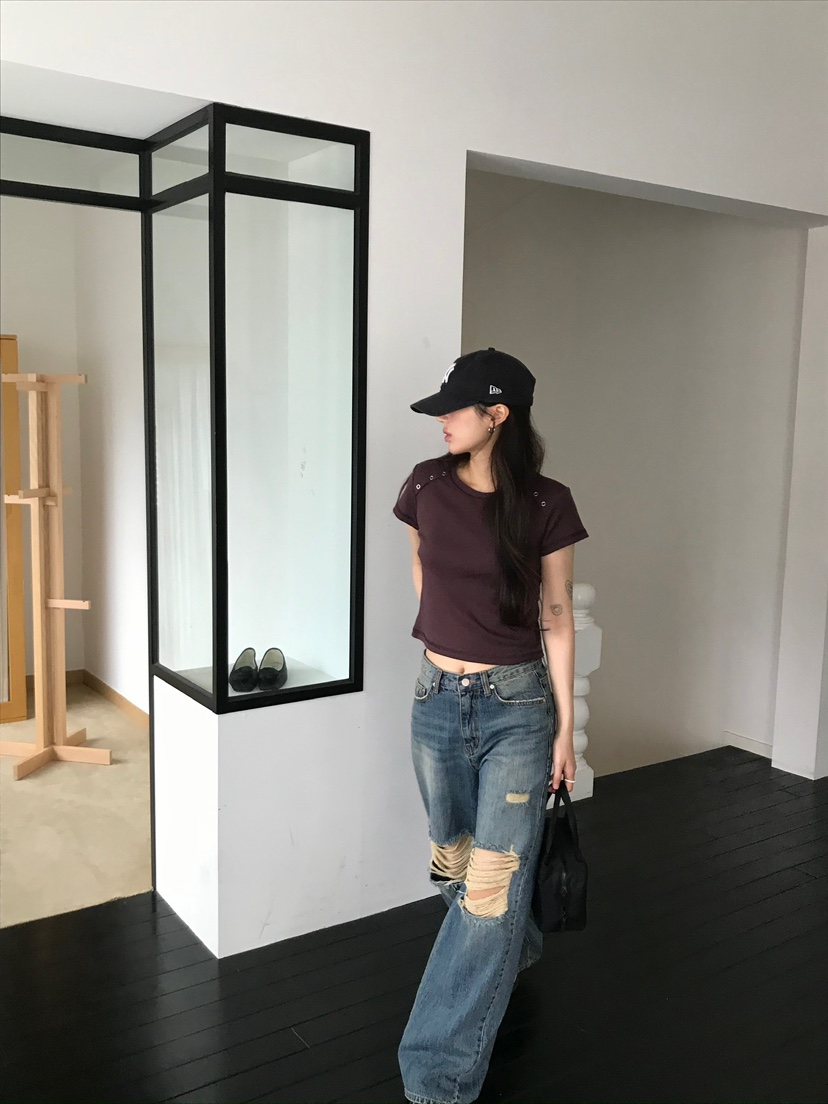 ESCHER韓國代購㊣女士新品時尚推薦25秋冬休閑真品人氣熱賣T恤ESCHERT恤