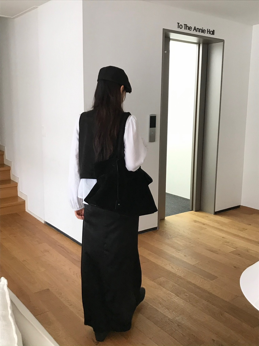 ESCHER東大門㊣直郵女裝新款休閑真品人氣25秋冬職業熱賣長裙ESCHER長裙