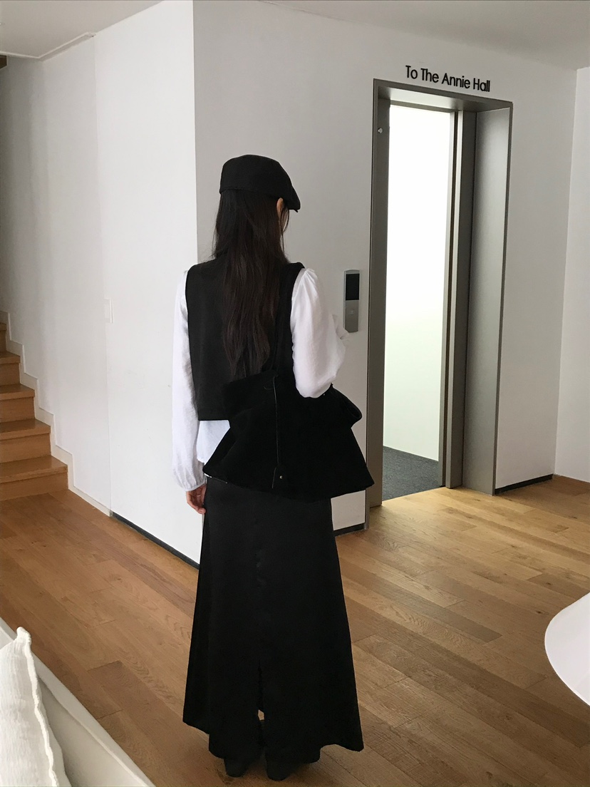 ESCHER東大門㊣直郵女裝新款休閑真品人氣25秋冬職業熱賣長裙ESCHER長裙