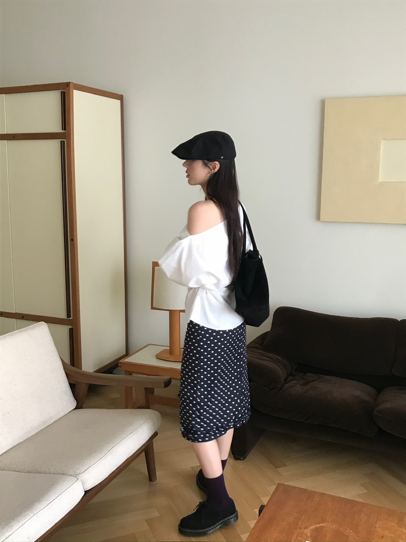 ESCHER東大門㊣實拍女裝新品人氣25秋冬休閑推薦半身裙中短裙ESCHER半身裙/中短裙