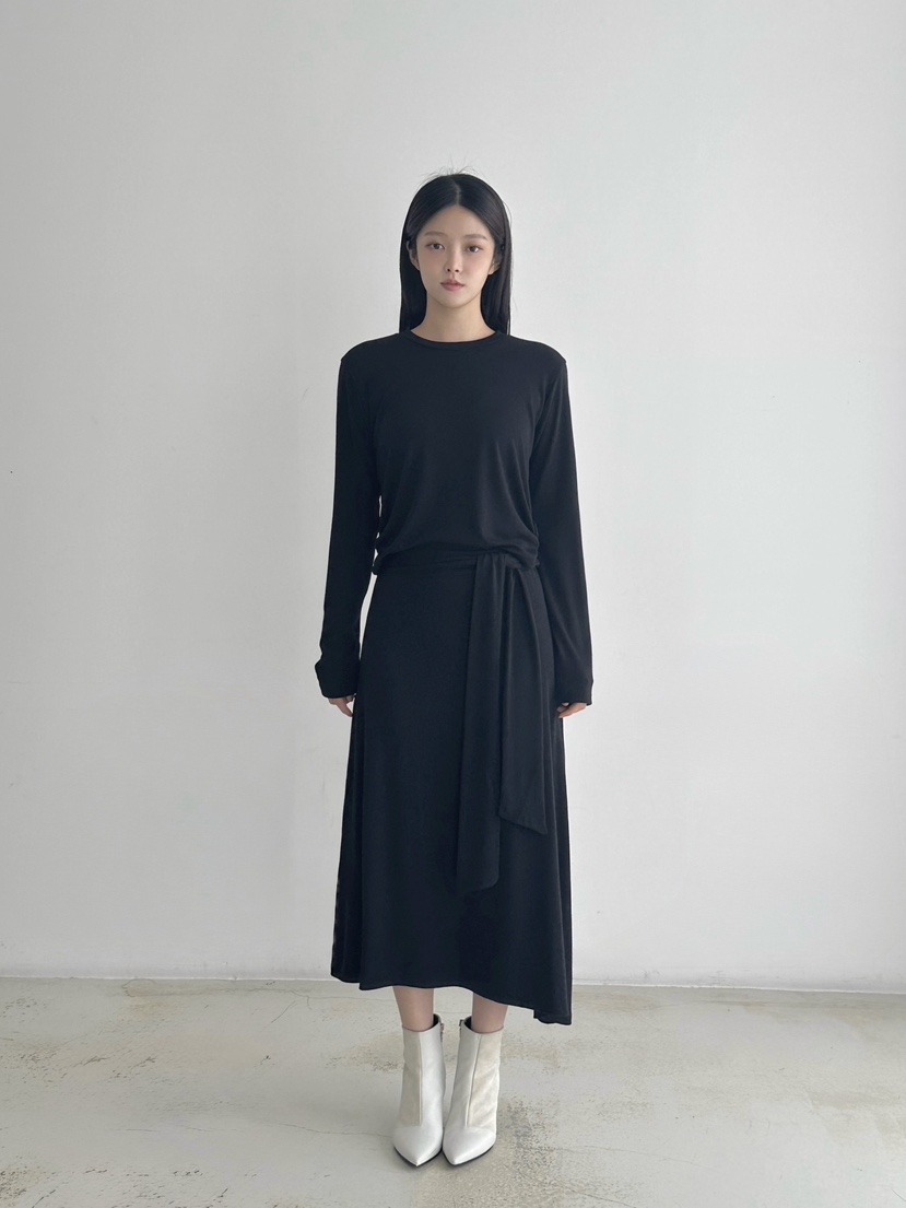 HEIZE韓國直郵㊣女士新款熱賣職業真品推薦時尚休閑25秋冬長裙HEIZE長裙