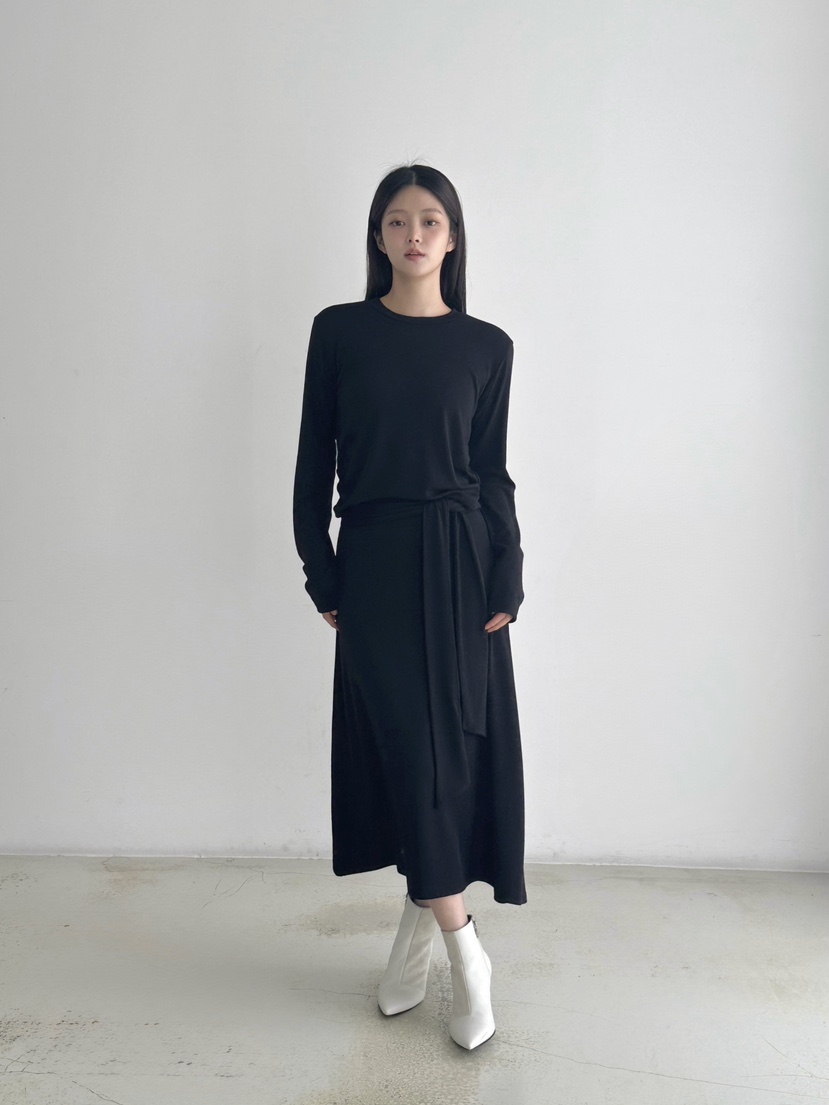 HEIZE韓國直郵㊣女士新款熱賣職業真品推薦時尚休閑25秋冬長裙HEIZE長裙