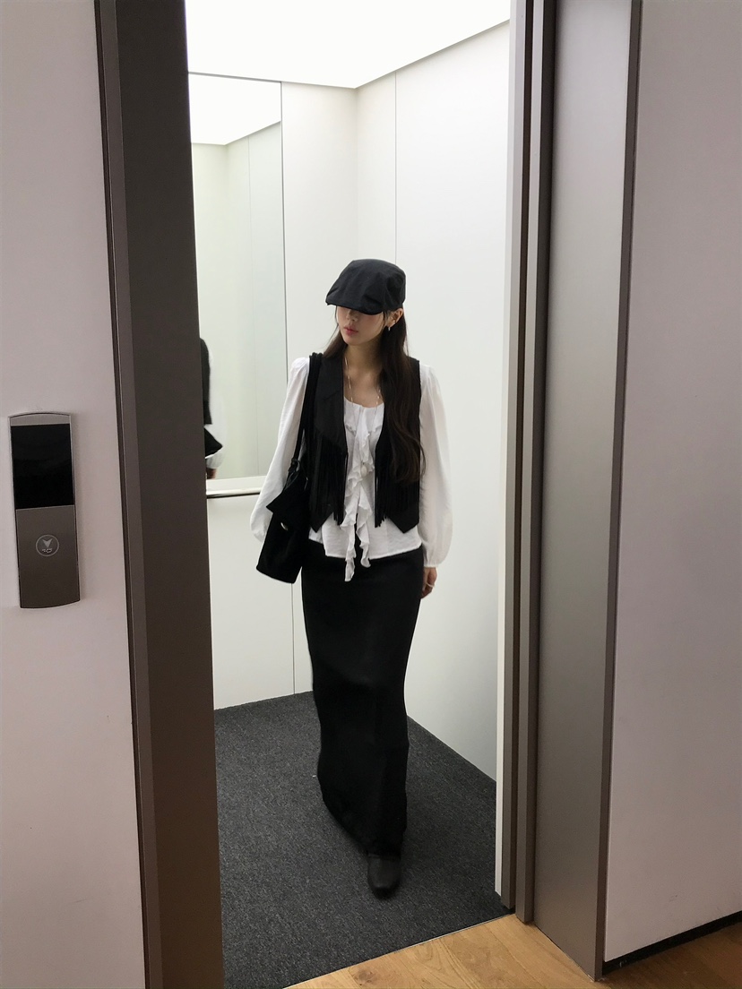 ESCHER韓國代購㊣女士新款時尚推薦真品人氣25秋冬休閑馬甲ESCHER馬甲