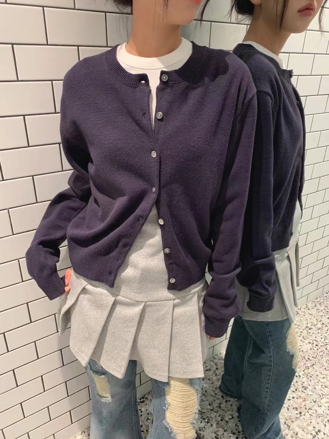 FORMAL東大門㊣實拍女裝新品職業真品人氣熱賣休閑25秋冬針織衫FORMAL針織衫圖色7