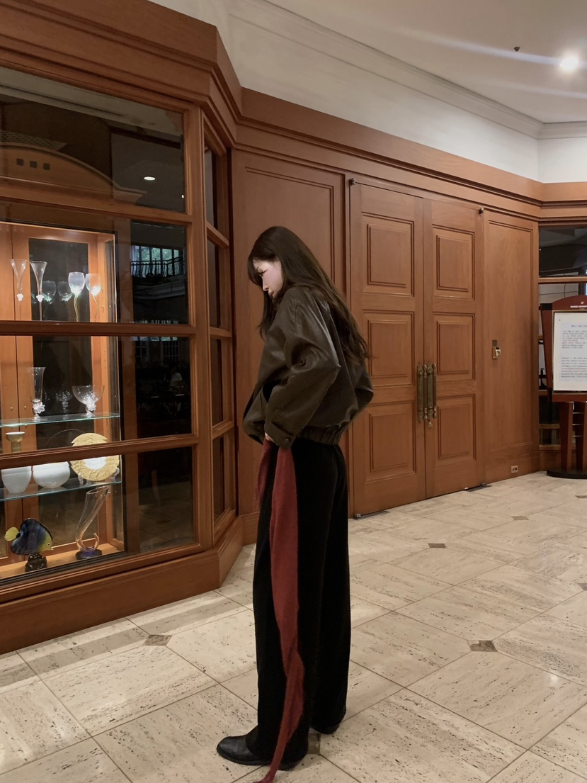 ALATE東大門㊣直郵女裝新款人氣休閑熱賣時尚真品推薦職業皮衣LEGACY皮衣