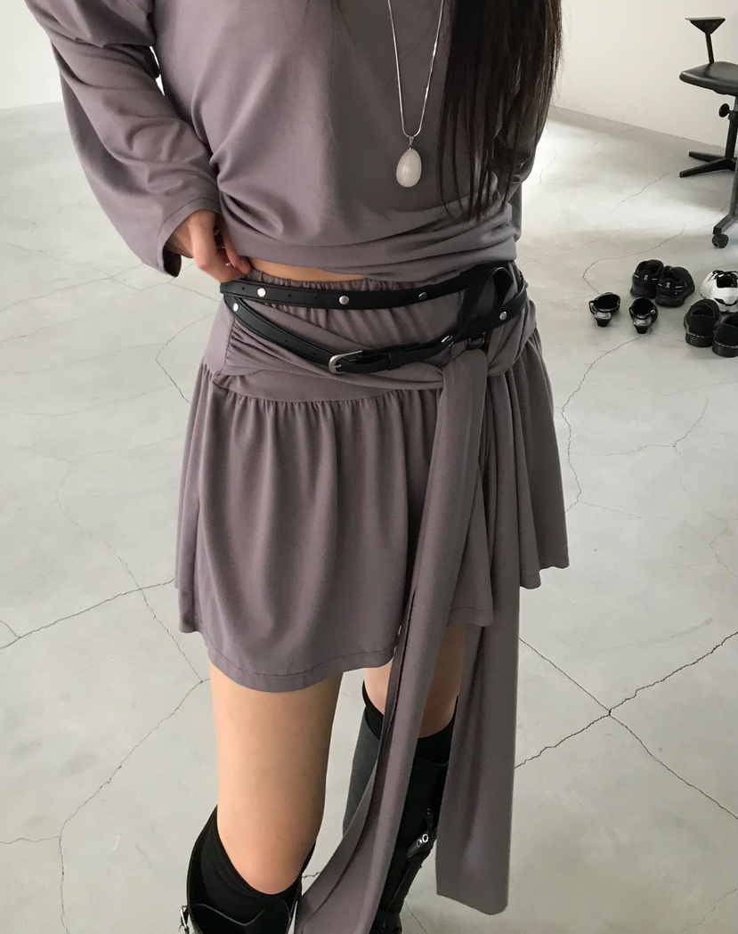 ESCHER東大門㊣直郵女士新品時尚熱賣25秋冬職業短裙不含腰帶ESCHER短裙