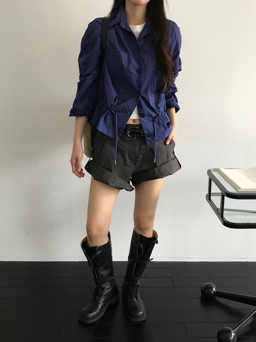 ESCHER東大門㊣實拍女士新品人氣推薦25秋冬休閑短褲不含腰帶ESCHER短褲