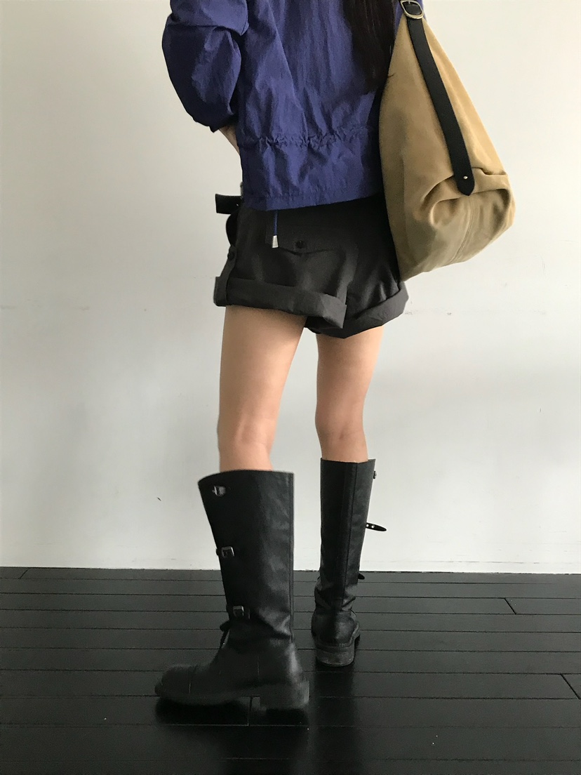 ESCHER東大門㊣實拍女士新品人氣推薦25秋冬休閑短褲不含腰帶ESCHER短褲