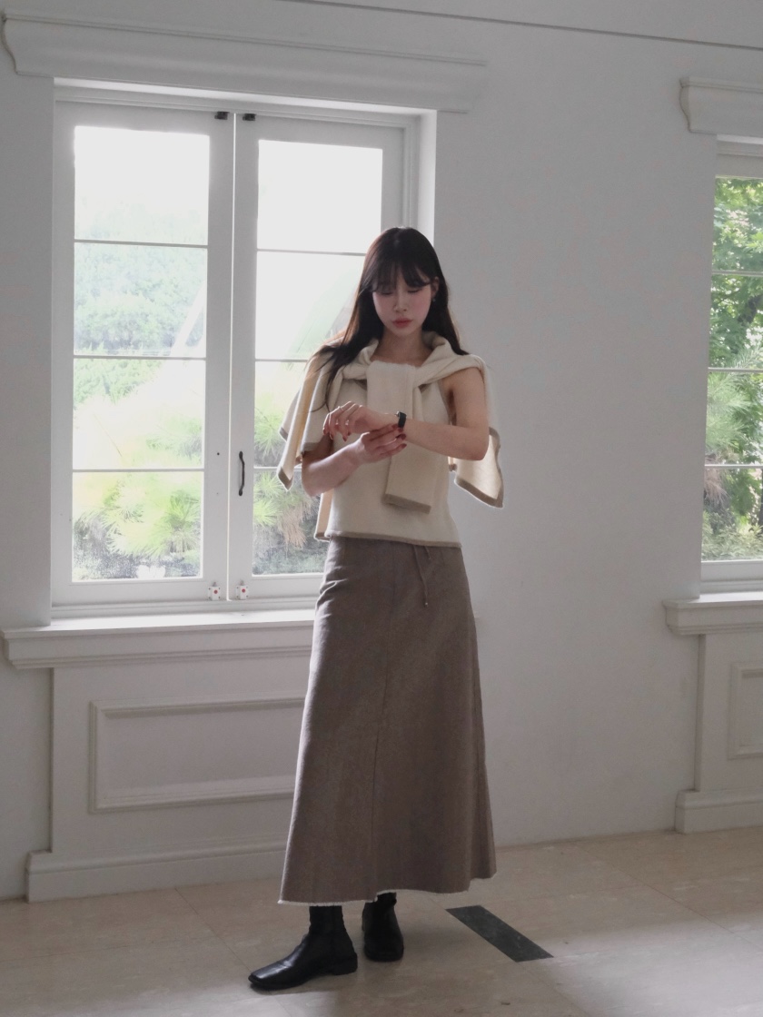 ALATE韓國直郵㊣女裝新品人氣真品熱賣針織衫不含內搭羊絨開衫LEGACY針織衫