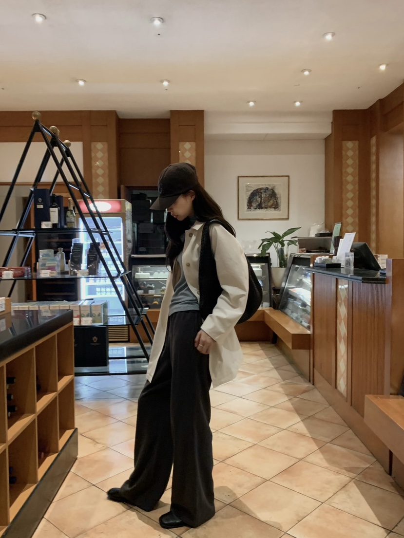 ALATE韓國代購㊣女士新款25秋冬人氣推薦真品職業休閑熱賣夾克LEGACY夾克