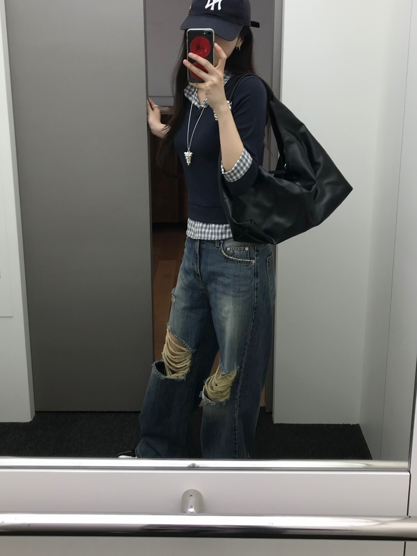 ESCHER韓國直郵㊣女裝新品職業人氣熱賣時尚休閑25秋冬長袖T恤ESCHER長袖T恤