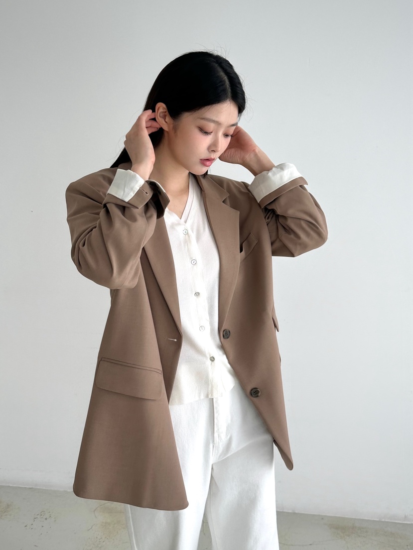 HEIZE韓國代購㊣女裝新品人氣職業25秋冬時尚推薦休閑熱賣夾克HEIZE夾克