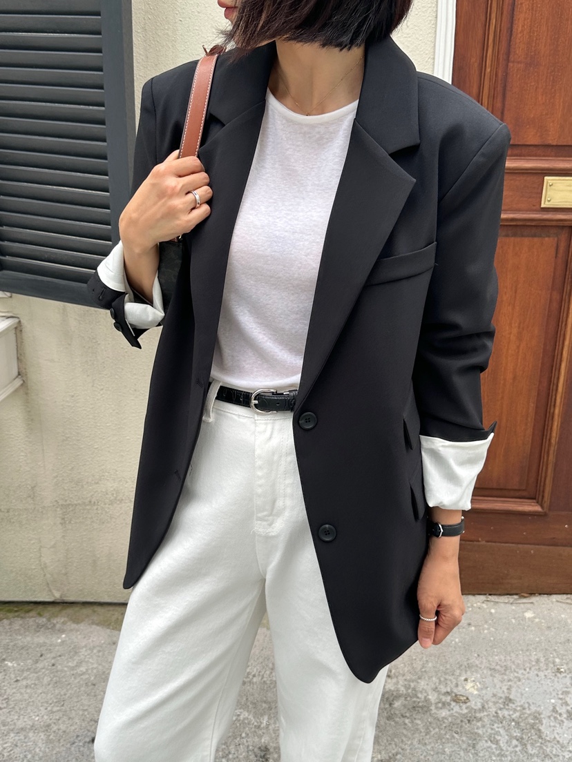 HEIZE韓國代購㊣女裝新品人氣職業25秋冬時尚推薦休閑熱賣夾克HEIZE夾克