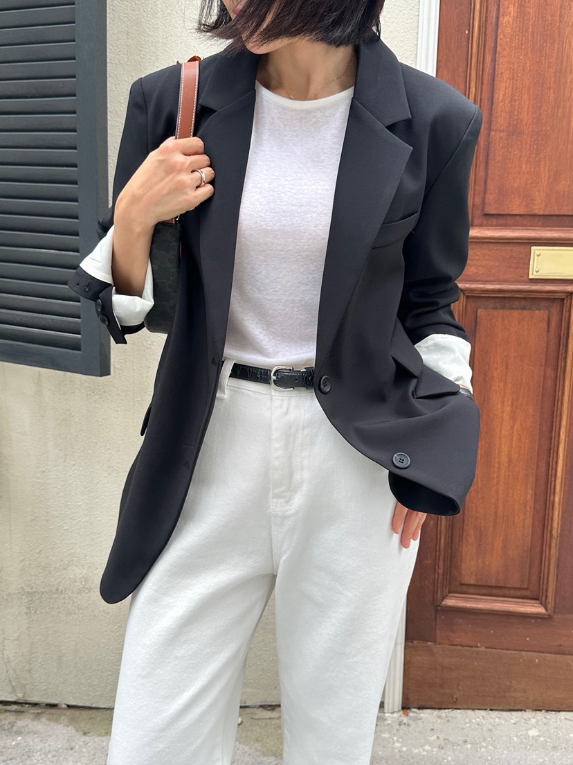 HEIZE韓國代購㊣女裝新品人氣職業25秋冬時尚推薦休閑熱賣夾克HEIZE夾克