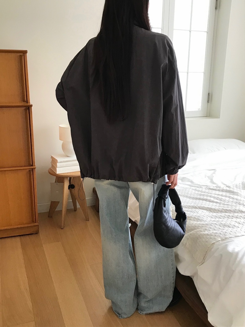 ESCHER東大門㊣實拍女裝新品人氣職業25秋冬夾克不含腰包口袋ESCHER夾克