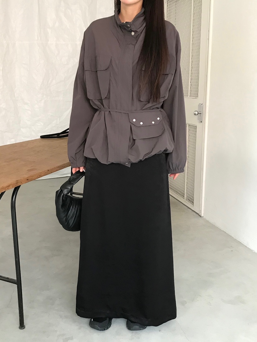 ESCHER東大門㊣實拍女裝新品人氣職業25秋冬夾克不含腰包口袋ESCHER夾克