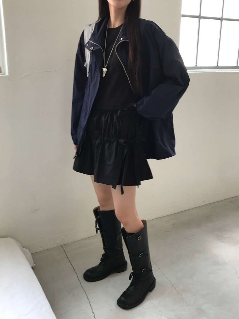 ESCHER東大門㊣實拍女裝新品人氣職業25秋冬夾克不含腰包口袋ESCHER夾克