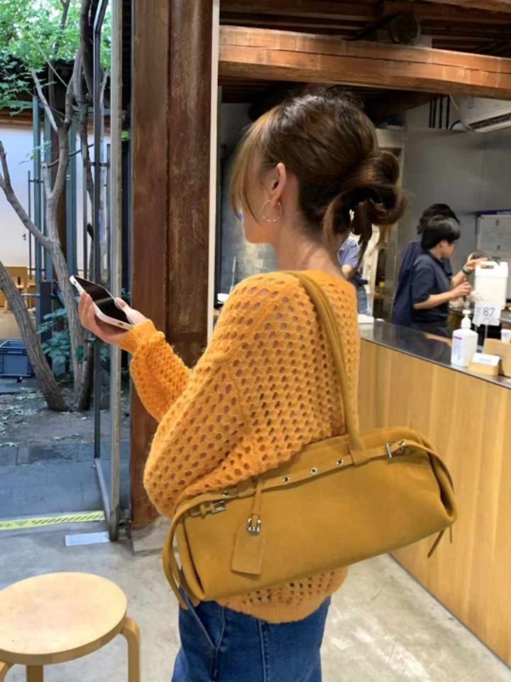 STAY HERE韓國直郵㊣女裝新款職業時尚人氣推薦25秋冬針織衫STAY HERE針織衫