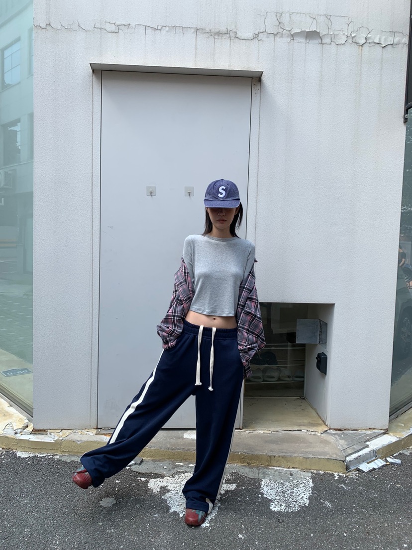 EYEL東大門㊣實拍女裝新款真品推薦人氣25秋冬時尚休閑休閑褲EYEL休閑褲