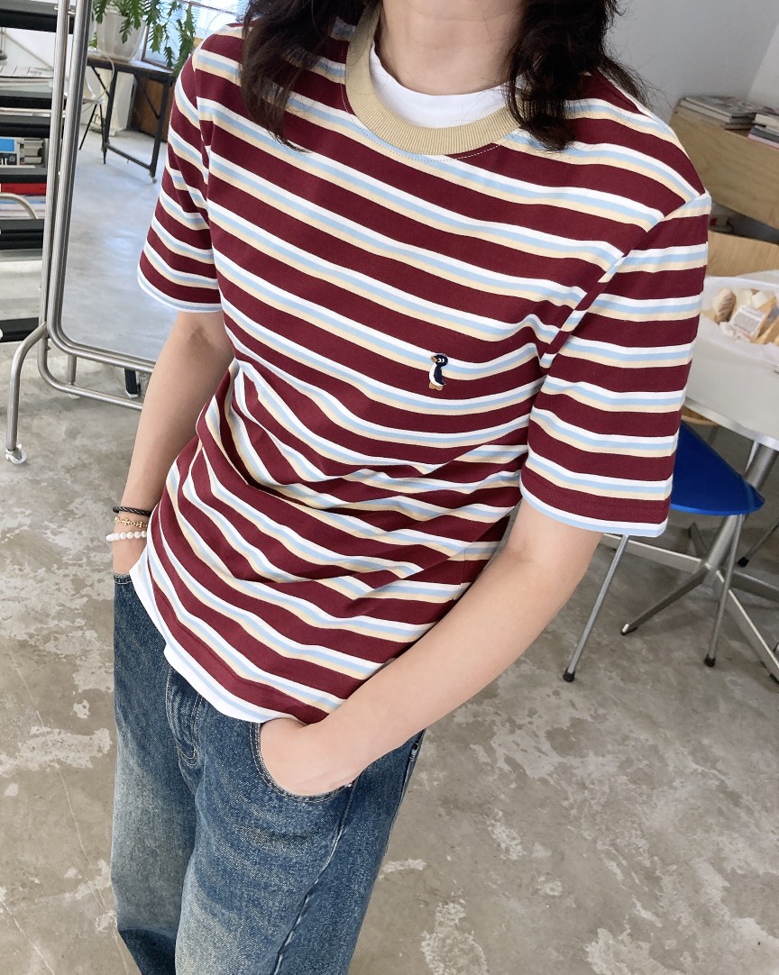 空東大門㊣代購女裝新款職業真品熱賣25秋冬休閑時尚人氣T恤鵝HANNA-AT恤