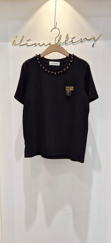 BLING BLING-S東大門㊣直郵女士新款真品推薦休閑職業T恤BLING BLING-ST恤圖色2