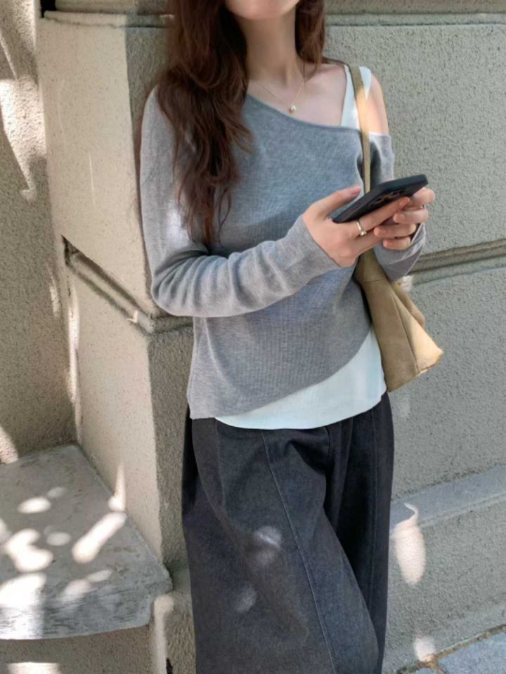 STAY HERE東大門㊣實拍女士新品熱賣25秋冬休閑推薦真品套裝STAY HERE套裝圖色3