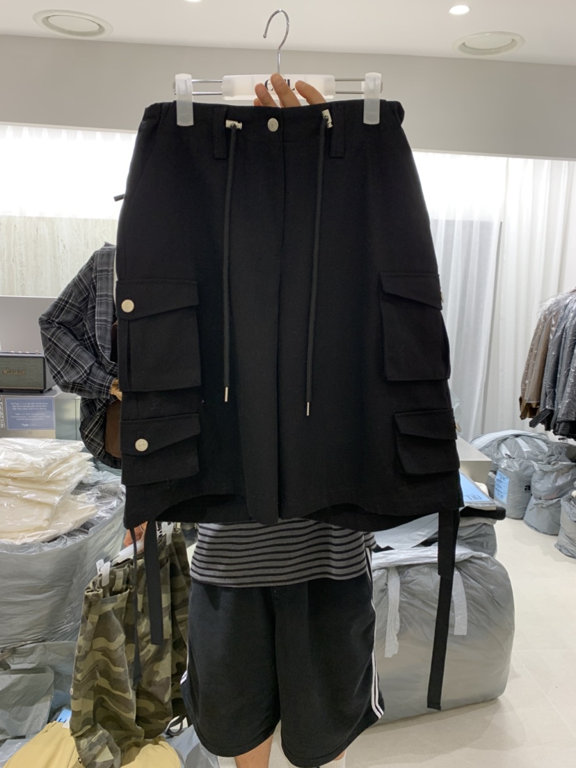 EYEL東大門㊣實拍女士新款休閑熱賣人氣真品25秋冬短褲口袋EYEL短褲圖色2