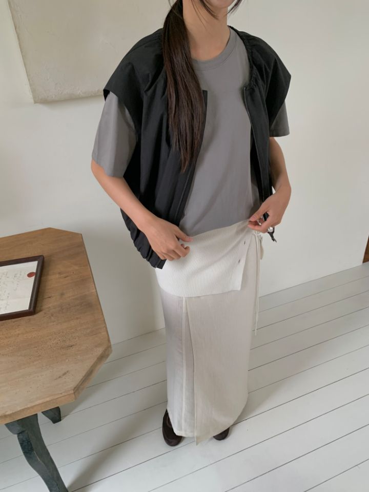 MARE韓國直郵㊣女士新品熱賣時尚人氣25秋冬真品馬甲不含內搭MARE馬甲圖色2