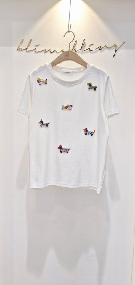 BLING BLING-S東大門㊣直郵女裝新品25秋冬時尚真品熱賣T恤BLING BLING-ST恤圖色1