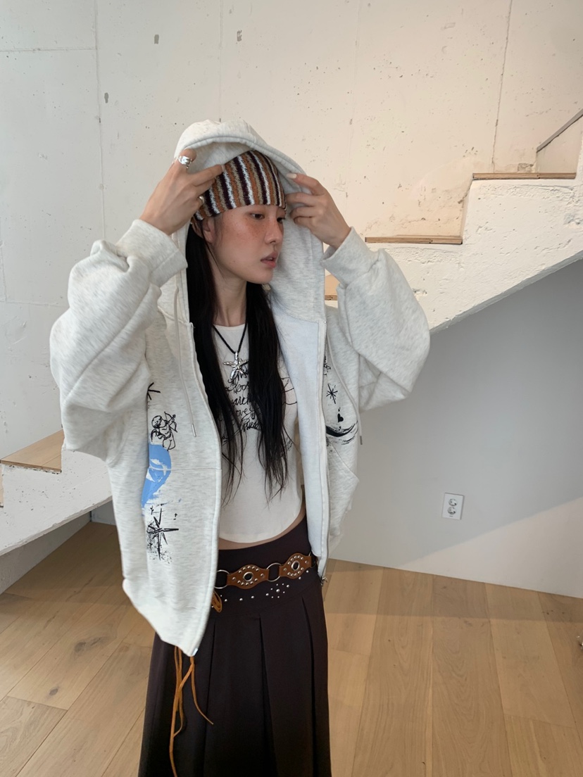 EYEL韓國代購㊣女裝新款時尚職業真品熱賣推薦夾克連帽拉鏈衫EYEL夾克